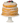 Party cake w/ stand