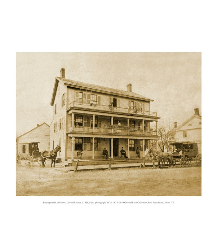 Sepia House Print – Griswold Inn Store