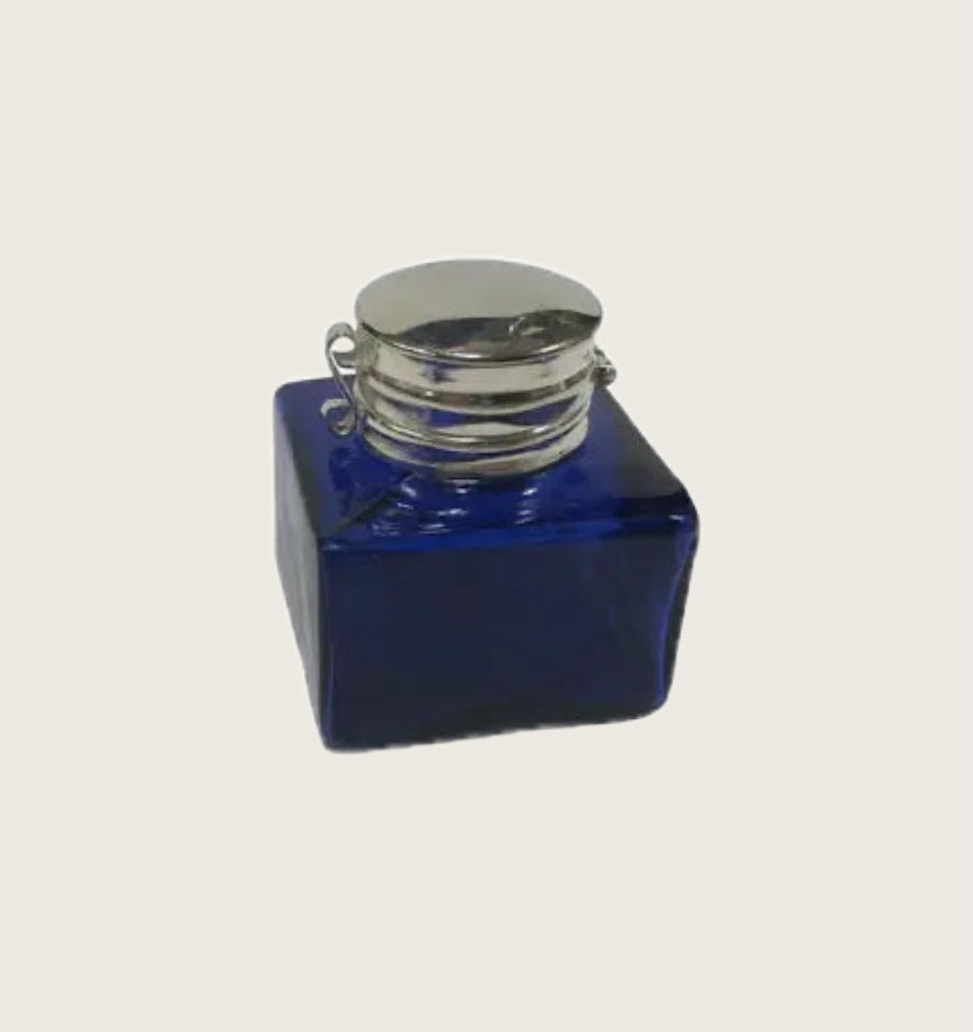 Cobalt Blue Square Inkwell – Griswold Inn Store